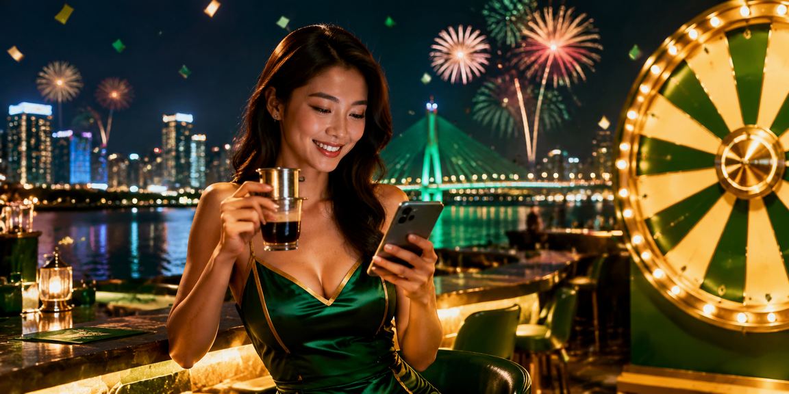 Vòng quay roulette ở Đà Nẵng với phong cách cà phê Việt Nam