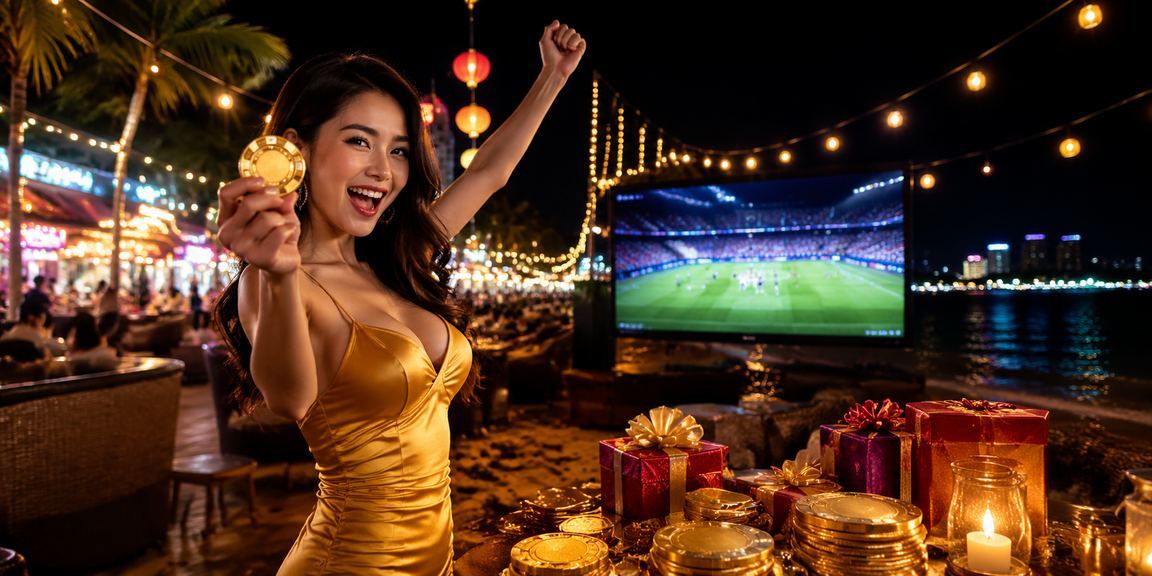 Khung cảnh nhộn nhịp cá cược tại market casino Nha Trang vào ban đêm